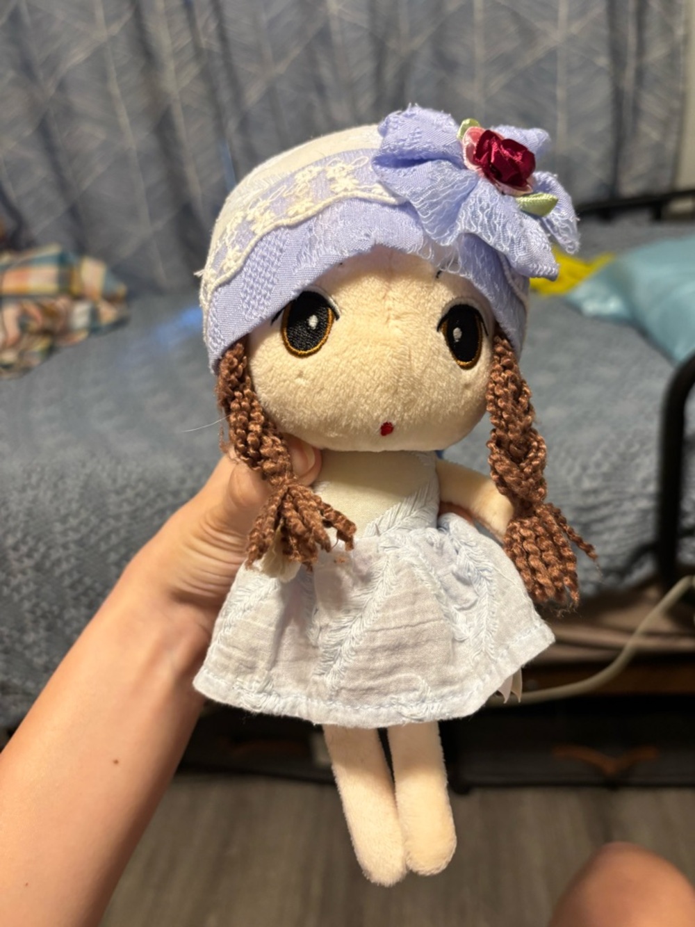 A90 HWD Felwawa Anime Cloth Girl Doll Plush! 8" Stuffed Toy